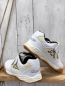 Preview: Kappa  Schuhe  Gr. 37  weiß creme schwarzer Bund + schwarzes Label 