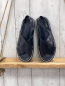 Preview: Zara  Sandalen  Gr. 36  dunkelblau + blau weiß gestreifter Rand 