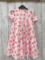 Preview:   Kleid  Gr. 104  weiß rote Blumen 