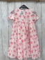 Preview:   Kleid  Gr. 104  weiß rote Blumen 