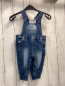 Preview: benetton Latzhose Gr. 68  blau Jeans