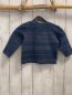Preview:   Pullover  Gr. 92  blau graue Streifen weißer Dino + weiße Schrift 