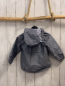 Preview: H&M Jacke  Gr. 86  grau meliert Kapuze 