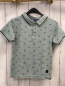 Preview: Unliocket  Poloshirt  Gr. 128  mint graue Palmen 