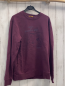 Preview: Scotch & Soda  Pullover  Gr. M weinrot Buch Schrift 