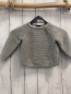 Preview: Alana  Pullover  Gr. 74  hellgrau Strick Knopfleiste 