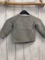 Preview: Alana  Pullover  Gr. 74  hellgrau Strick Knopfleiste 