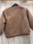 Preview: Zara  Teddyjacke  Gr. 116  hellbraun brauner Rippenbund 