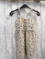 Preview: Next  Kleid  Gr. 122  beige Leinen graue Punkte 