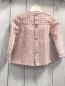 Preview: Zara  Bluse  Gr. 74  weiß rosa kariert Rüschen