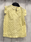 Preview: Sergent Major  T-Shirt  Gr. 92  gelb Katze Ärmel mit Lochstickerei 