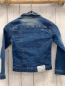 Preview: Minoti  Jeansjacke  Gr. 110  blau bunte Pailettenherzn 