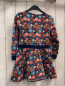 Preview: Boboli  Kleid  Gr. 116  blau bunte Blumen 