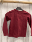 Preview: chicco Langarmshirt Gr. 110  dunkelrot goldene Schrift