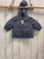 Preview: Jarvis Archer  Jacke  Gr. 68  blau hellgrau meliert Kapuze 