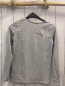 Preview: H&M Langarmshirt  Gr. 134/140  grau schwarze Schleife 