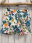 Preview: Vingino  Badeshorts  Gr. 152  weiß bunte Blumen hellblaue Kordel