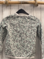 Preview: WE Pullover  Gr. 134/140  weiß mint grauer Druck Tigerkopf 