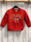 Preview:   Pullover  Gr. 92  rot Weihnachtsmotiv mit goldener Schrift 