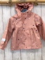 Preview: little one  Regenjacke  Gr. 86  rosa gummiert bund Bögen + Herzen 