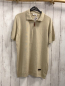 Preview: Brionj T-Shirt  Gr. 170/176  beige Reißverschluss Polokragen 