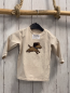 Preview: Name it Langarmshirt Gr. 68  beige Hund