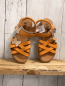 Preview: kmins  Sandalen  Gr. 29  orange lachs Schmetterlinge 