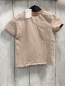 Preview: Salt & Pepper  T-Shirt  Gr. 68  weiß hellbraune Streifen Löwenkopf 