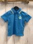 Preview: S´Oliver  Poloshirt Gr. 74  hellblau Tierkopf hellgrün weißer Streifenbund 