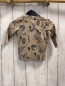 Preview: Name it  Langarmshirt  Gr. 68  sand Reptilien Bäume Knopflleiste 