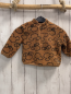 Preview: Disney  Pullover  Gr. 74  braun graue Micky Mouse Köpfe Reißverschluss 