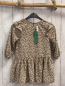 Preview: neu  Kleid  Gr. 98  beige Blumen 