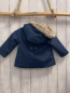 Preview:   Jacke  Gr. 74  blau Kapuze mit Fellbund Teddyfutter 