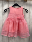 Preview: H&M  Kleid  Gr. 86  rosa mit Streifen + Rosetten