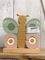 Preview: Little Dutch Holzspielzeug mint rosa Schmetterling