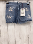 Preview: neu Sergent Major  Shorts  Gr. 104  hellblau gestickte Blumen NP 19,99 € 