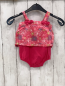 Preview: Sergent Major  Playsuit Gr. 68  rot Blumen 