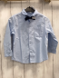 Preview: 2tlg S´Oliver  Hemd + Fliege  Gr. 98  hellblau + blau 