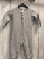 Preview: H&M  Schlafanzug  Gr. 80  hellgrau Struktur 