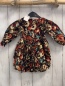 Preview: Carters  Kleid  Gr. 74  braun Kord bunte Blumen 