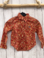Preview: Donaldson  Bluse  Gr. 98  rot Blumen 