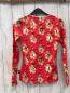 Preview: Dutch Heroes  Langarmshirt  Gr. 134/140  rot Herzen Parismotive Schmetterlinge 
