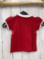 Preview: Steiff  Poloshirts  Gr. 74  rot weißer Bund + Kragen 