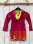 Preview: Oilily  Kleid Gr. 104  pink orange bunte Bltäter + Dreiecke 