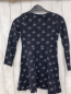 Preview: H&M  Kleid Gr. 134/140  blau weiße Herzen 