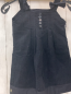 Preview: Jottum  Kleid Gr. 92  dunkelblau Kord Schleifen an den Trägern 