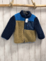 Preview:   Teddyjacke Gr. 104  hellbraun blau hellblauer Bund 
