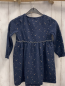 Preview: Vertbaudet  Kleid  Gr. 116  blau goldene Sterne 
