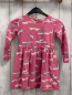 Preview: Happy Girls  Kleid  Gr. 110  rosa Einhörner Schlösser Wolken 