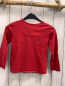 Preview: neu Benetton Langarmshirt Gr. 110  rot Herz 